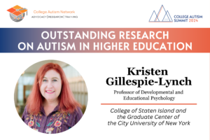 CAN Awards: Outstanding Research Autism in Higher Education